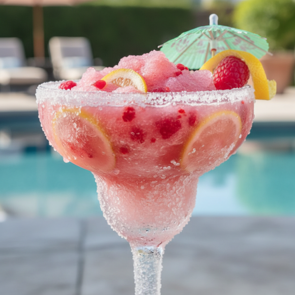 Frosty Raspberry Lemonade Margarita recipe