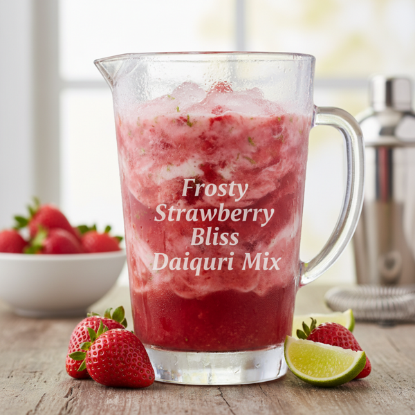 Frosty Strawberry Bliss Daiquiri Mix recipe