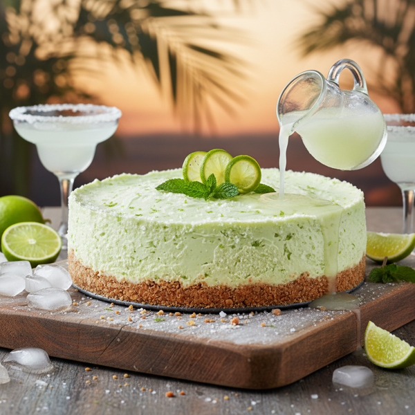 Frozen Lime Margarita Cheesecake recipe