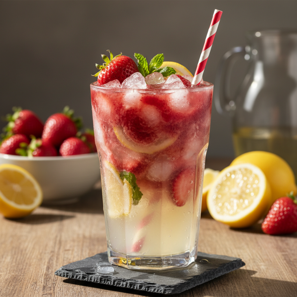 Frozen Strawberry Lemonade Delight recipe