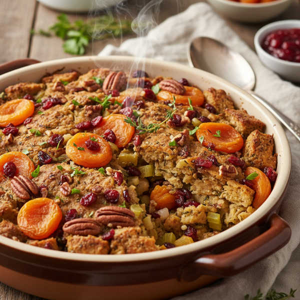 Fruity Apricot and Cranberry Stuffing Delight recipe
