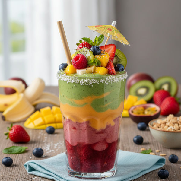 Fruity Bliss Smoothie recipe