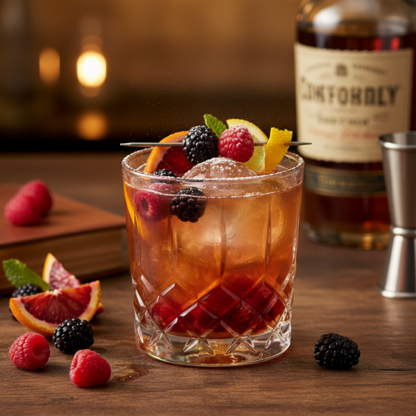 Fruity Bourbon Old Fashioned recipe