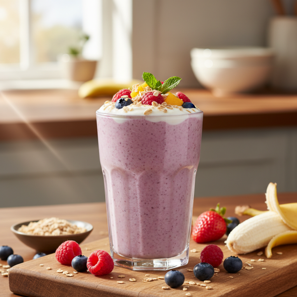 Fruity Bran Smoothie Bliss recipe
