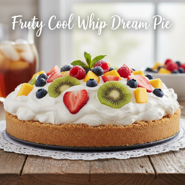 Fruity Cool Whip Dream Pie recipe