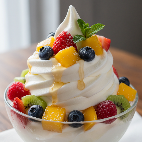 Fruity Delight Frozen Yogurt recipe