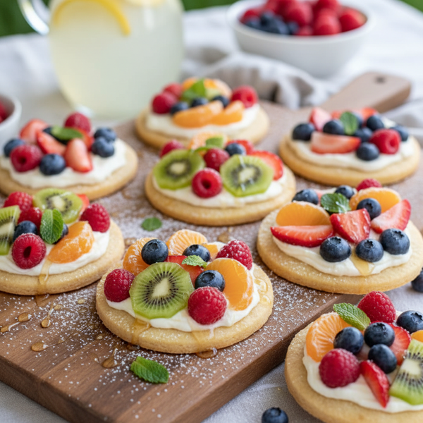 Fruity Delight Mini Pizzas recipe