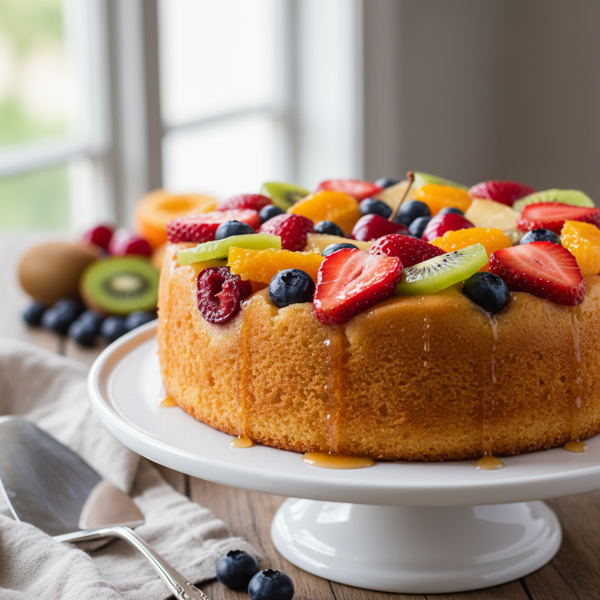 Fruity Delight Upside Down Cake recipe