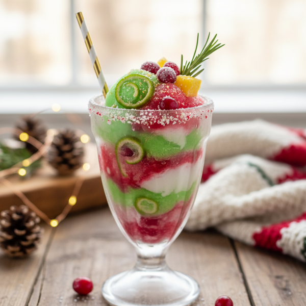 Fruity Holiday Slush Delight recipe