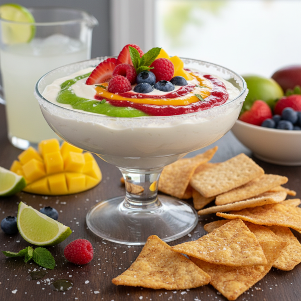 Fruity Margarita Cheesecake Dip recipe