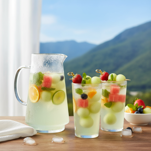 Fruity Mountain Melon Refreshing Tea recipe