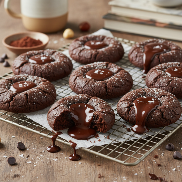 Fudgy Lava Cookies recipe