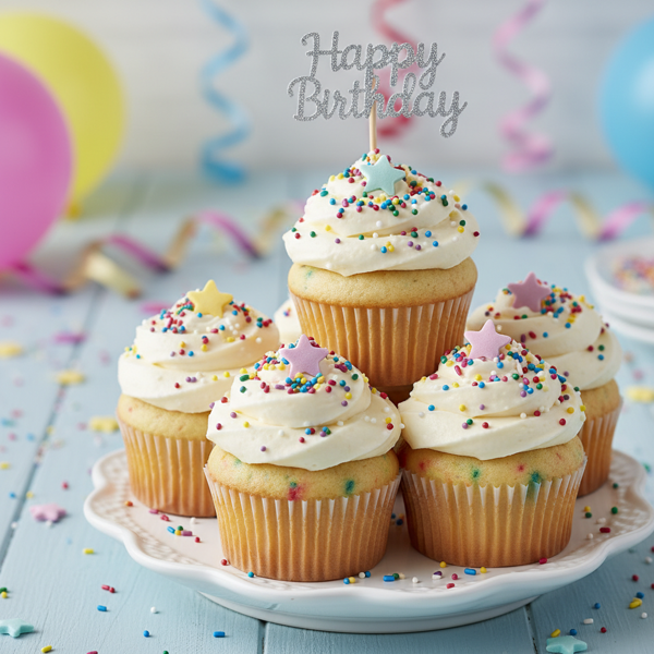 Funfetti Celebration Cupcakes recipe