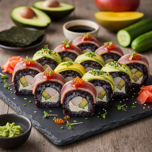 Fusion California Maki Rolls recipe