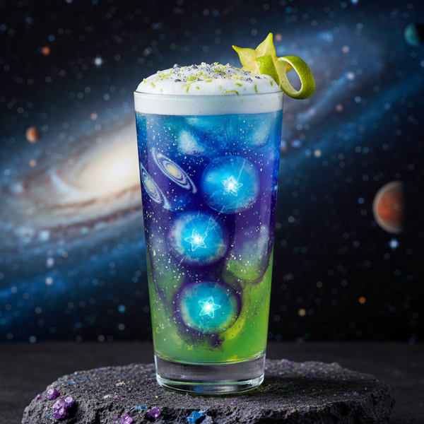 Galactic Lime Fizz recipe