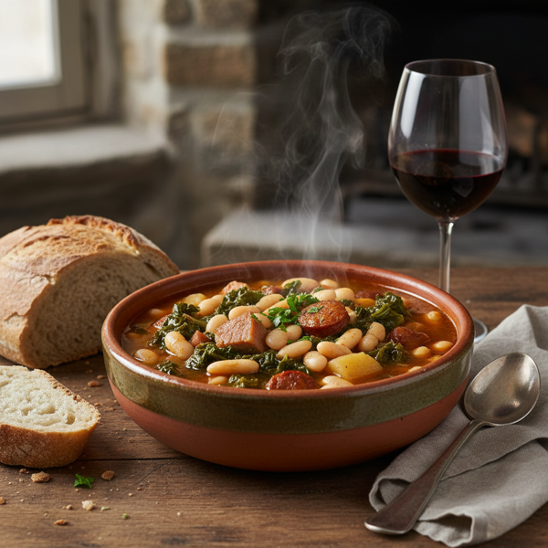 Galician Bean and Greens Stew recipe
