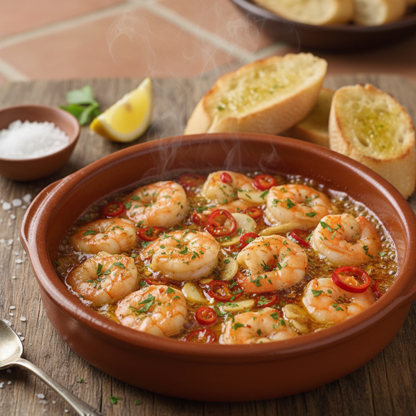 Gambas al Ajillo: Spicy Garlic Shrimp recipe