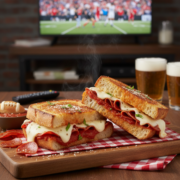Game Day Pepperoni Pizza Melt recipe