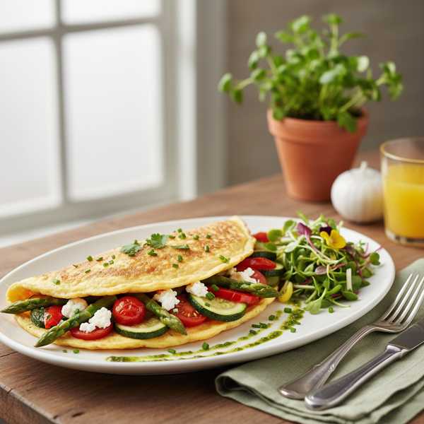 Garden Delight Omelet recipe