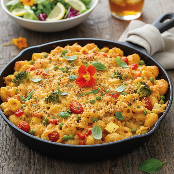 Garden Fresh Macaroni and Cheese recipe