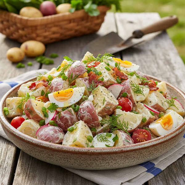 Garden Fresh Potato Salad Delight recipe