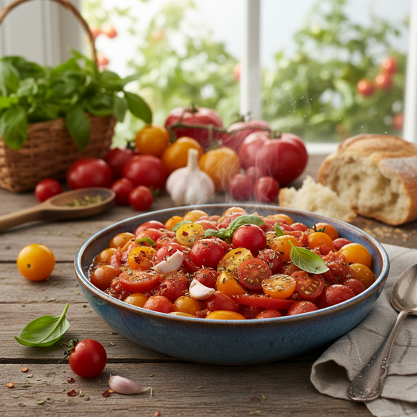 Garden Fresh Tomato Medley Sauce recipe