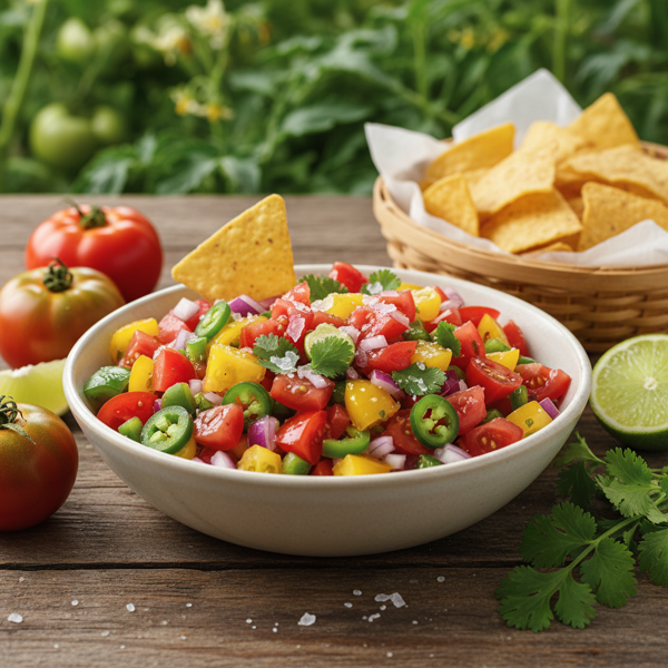 Garden Fresh Tomato Salsa Delight recipe