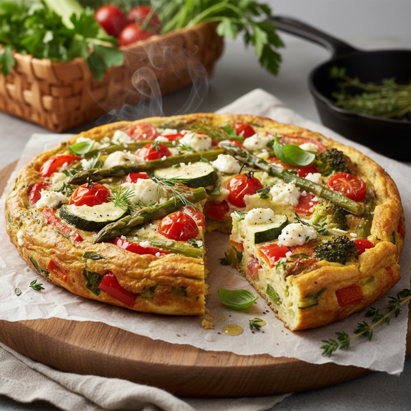 Garden Vegetable Frittata recipe