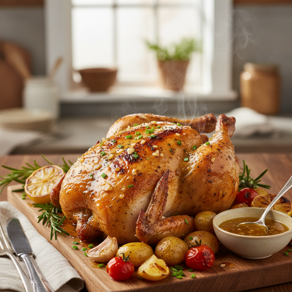 Garlic-Infused Chicken Delight recipe