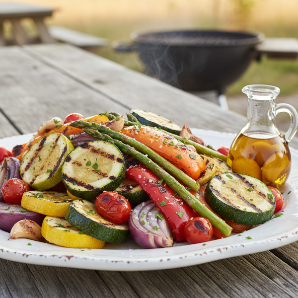 Garlic-Infused Grilled Vegetable Medley recipe