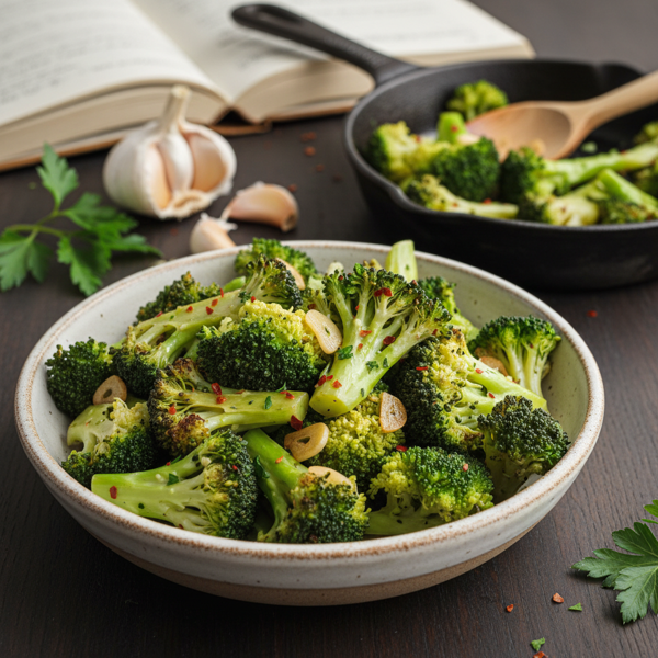 Garlic-Infused Sautéed Broccoli recipe