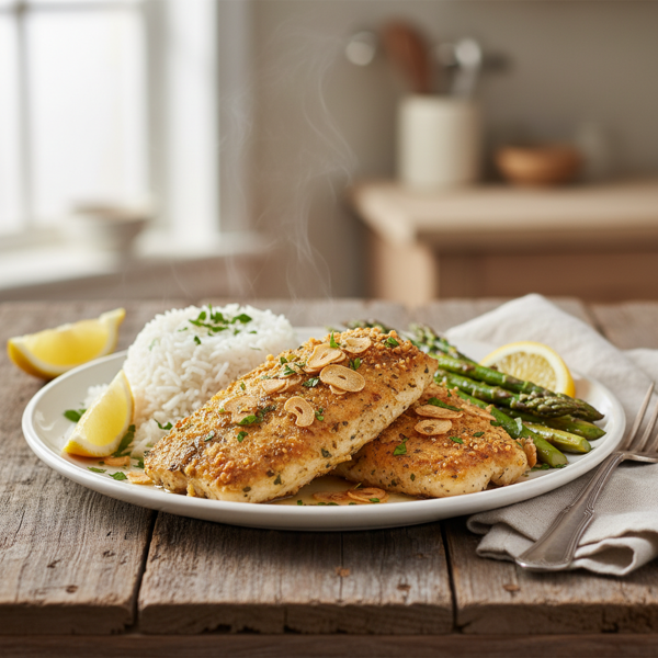 Garlic-Infused Tilapia Delight recipe