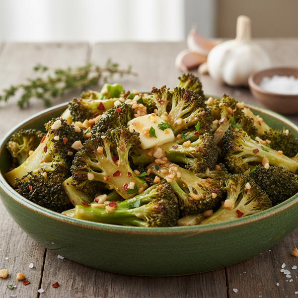 Garlic Butter Broccoli Delight recipe