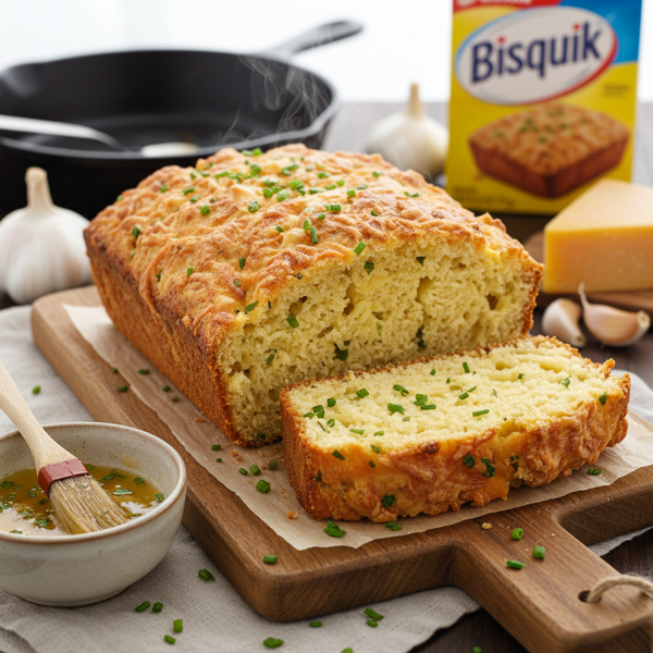 Garlic Cheddar Bisquick Bread recipe