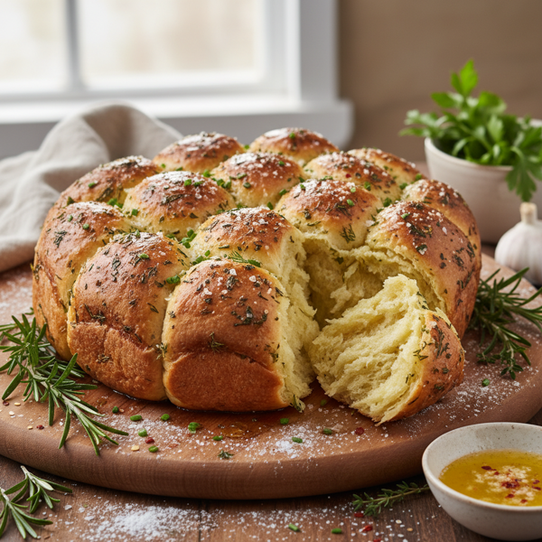 Garlic Herb Pull-Apart Delight recipe
