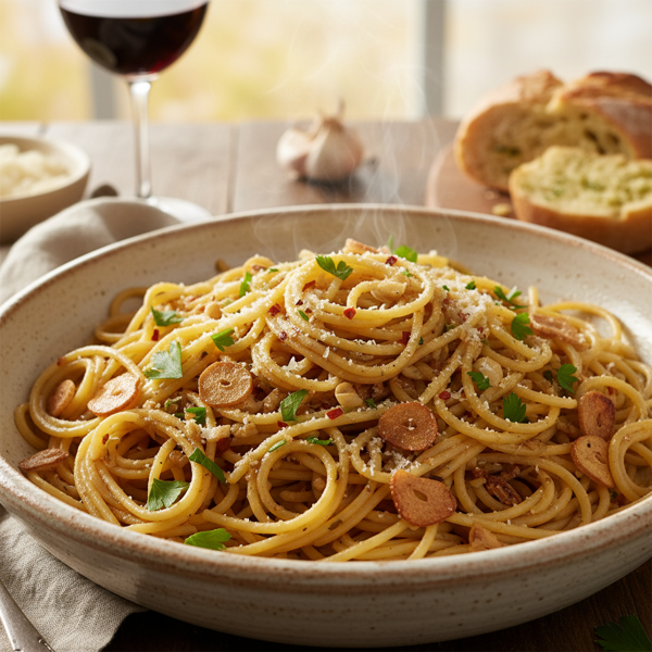 Garlic Lover's Spaghetti Delight recipe