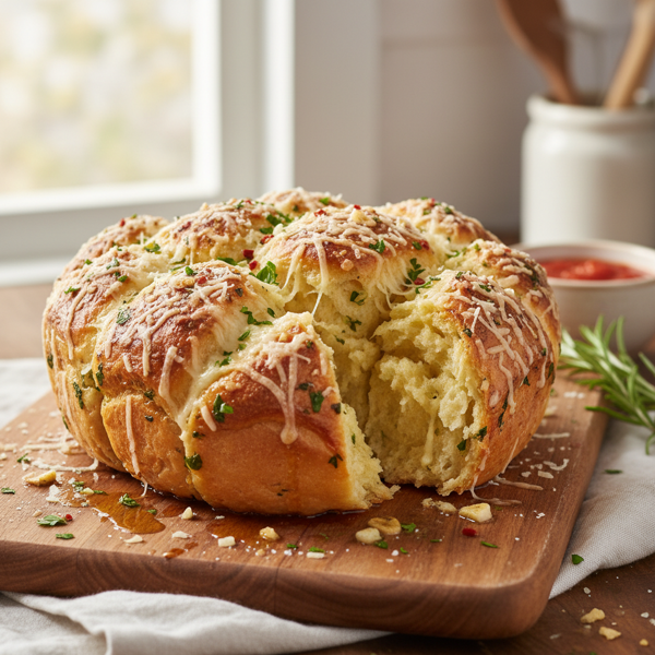 Garlic Parmesan Pull-Apart Delight recipe