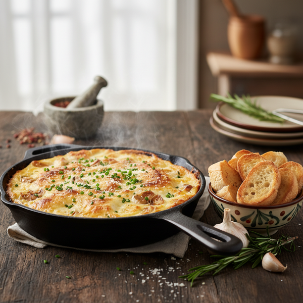 Garlicky Cream Cheese Delight recipe