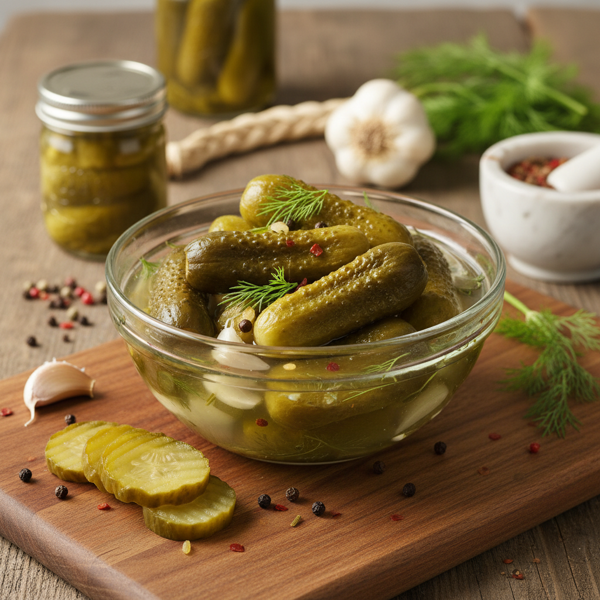 Garlicky Dill Pickles Delight recipe