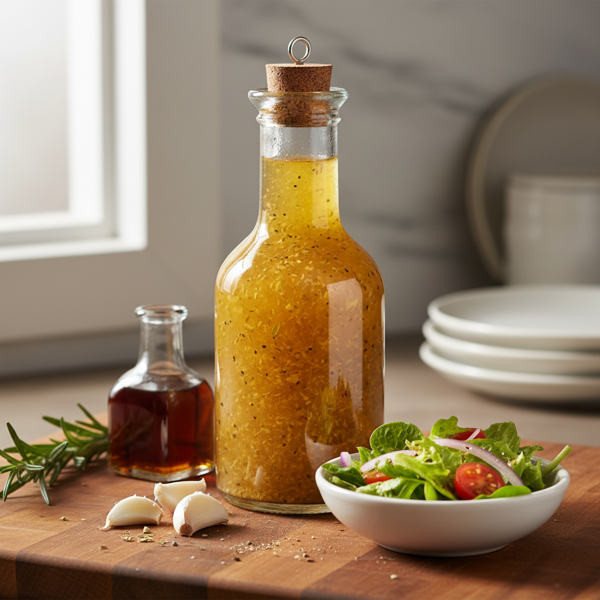 Garlicky Sherry Vinaigrette recipe