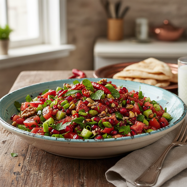 Gaziantep Inspired Chopped Salad recipe
