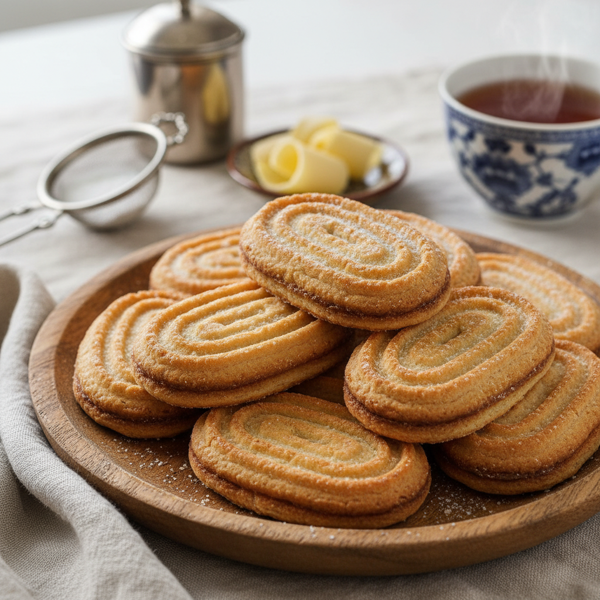 German-style Rich Butter Wafer Cookies recipe