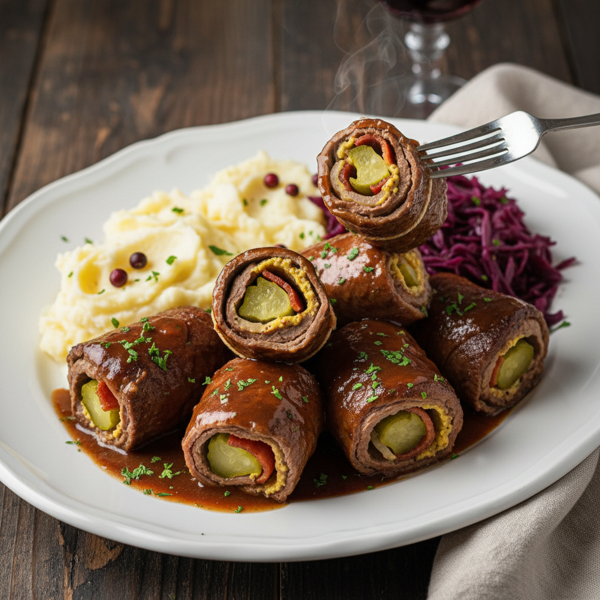German Beef Roll-Ups (Rouladen) recipe