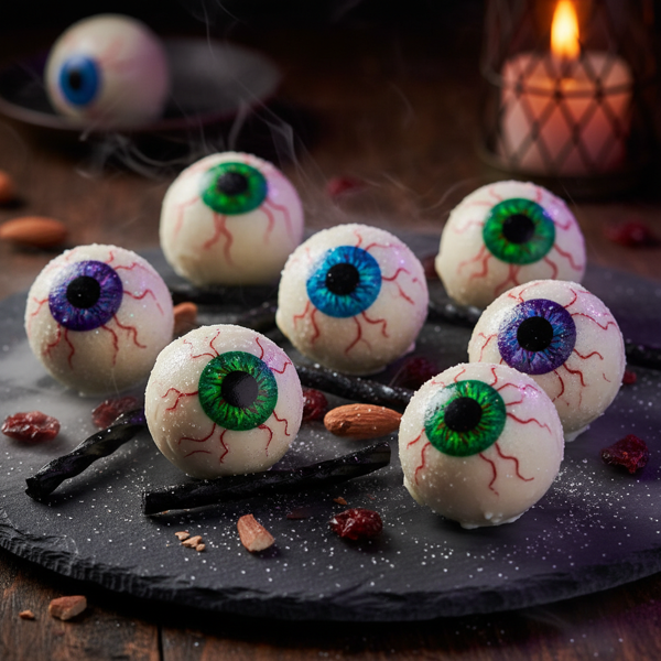 Ghoulish Candy Eyeballs recipe