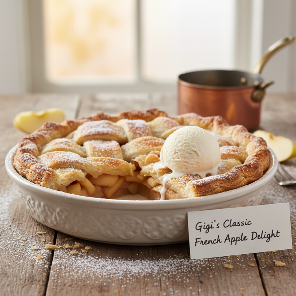 Gigi's Classic French Apple Pie Delight recipe