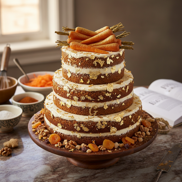 Gilded Carrot Cake Delight recipe
