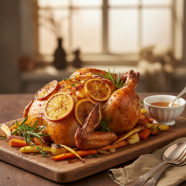 Ginger-Infused Citrus Chicken Delight recipe