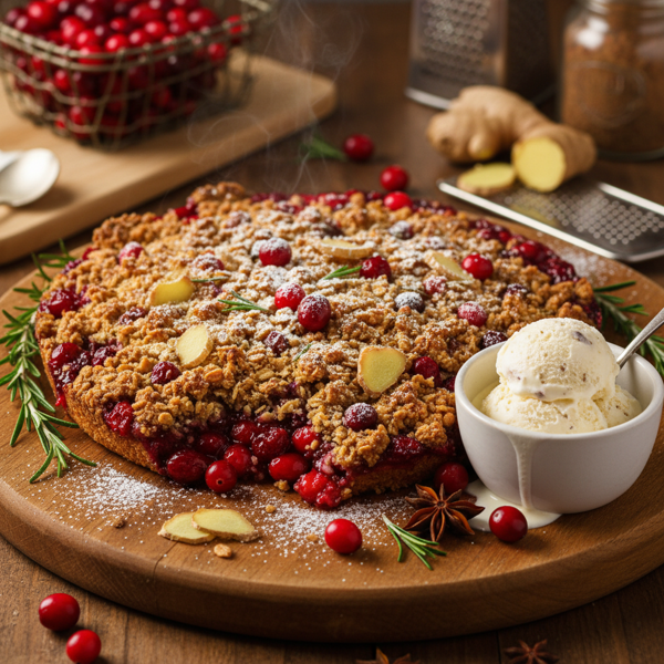 Ginger-Spiced Cranberry Delight recipe
