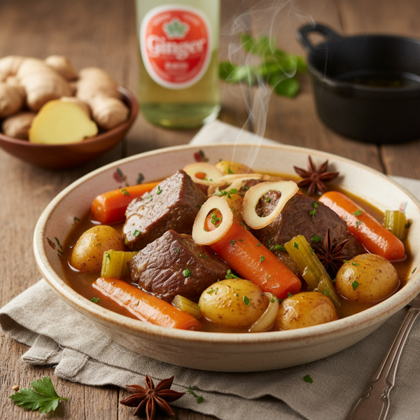 Ginger Ale Beef Stew Delight recipe