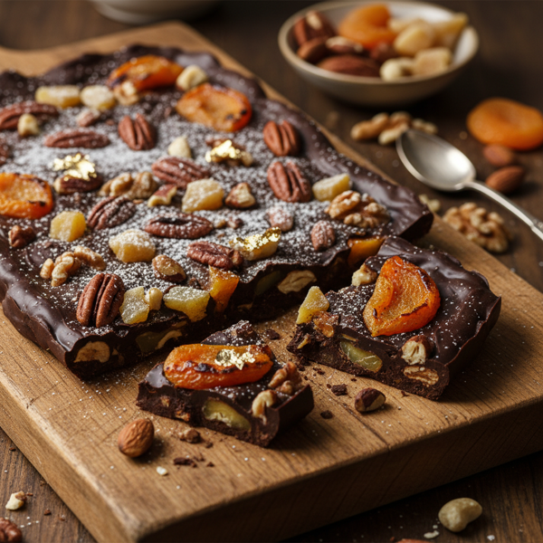 Ginger Apricot Nut Bark Delight recipe